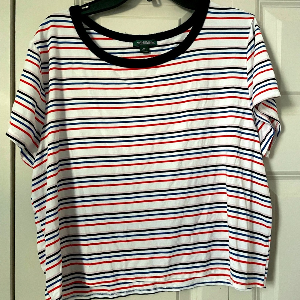 striped top